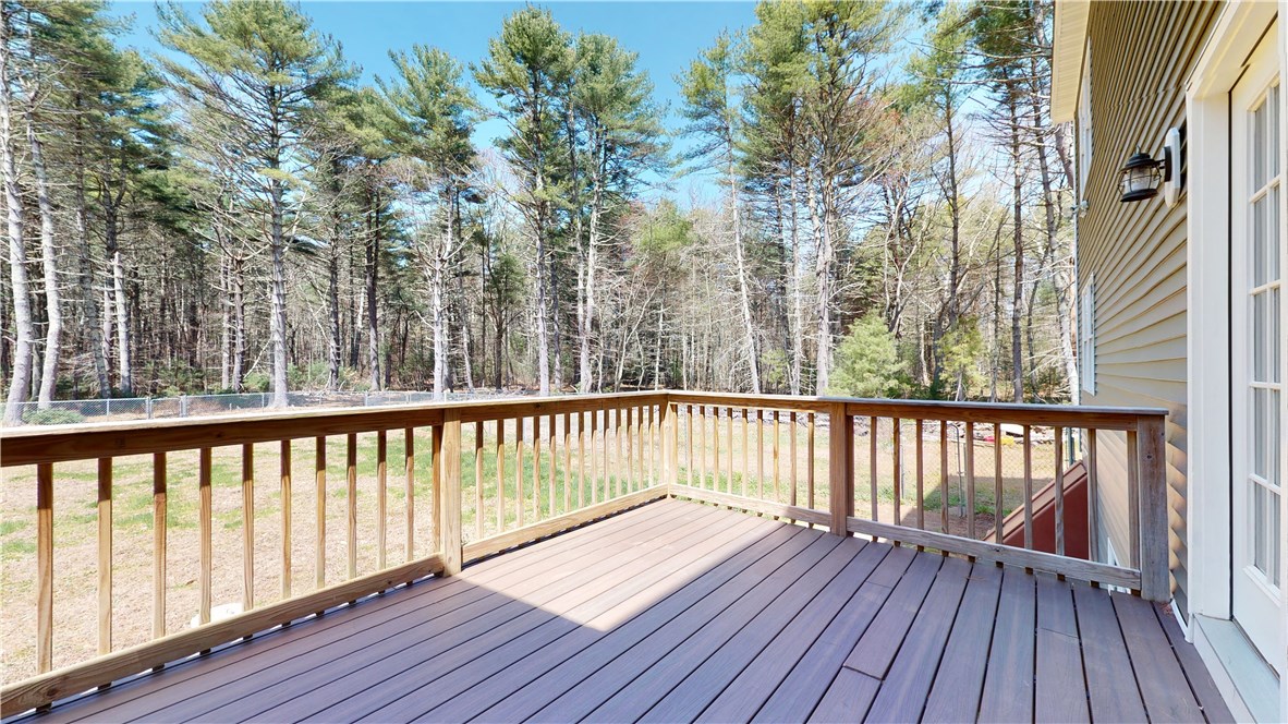 65 Woodville Alton Road Hopkinton, RI 02894 - Photo 7 of 35 Rear Deck