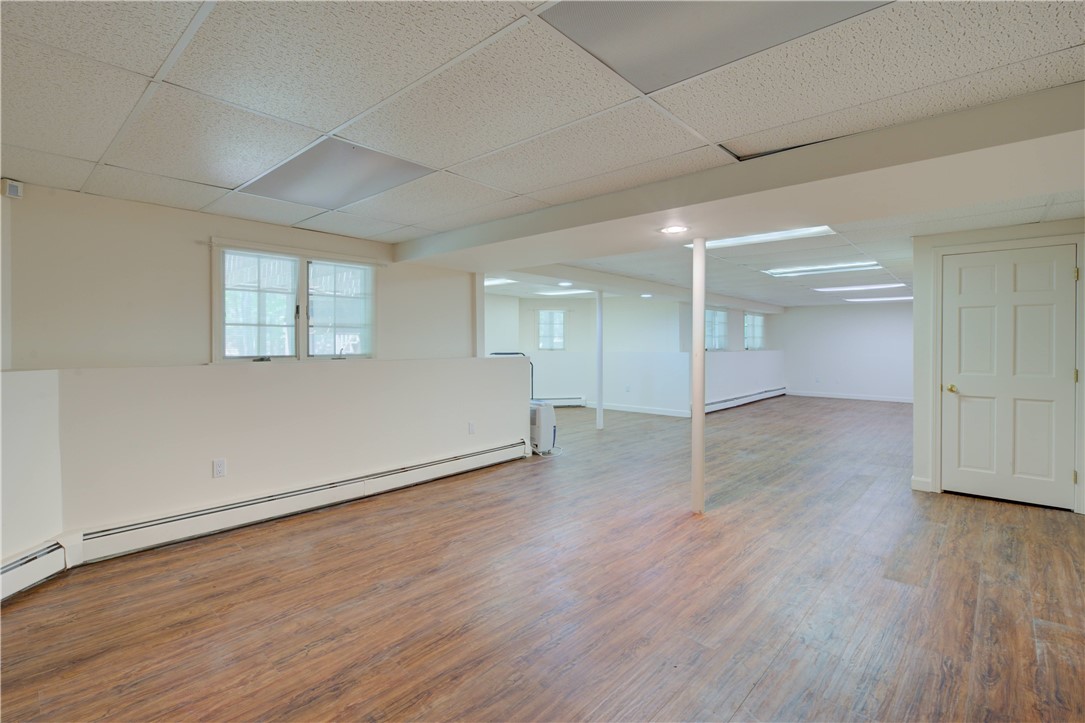 137 Signal Ridge Way East Greenwich, RI 02818 - Photo 45 of 50 Basement. Daylight windows. Bulkhead in unfinished part of basement