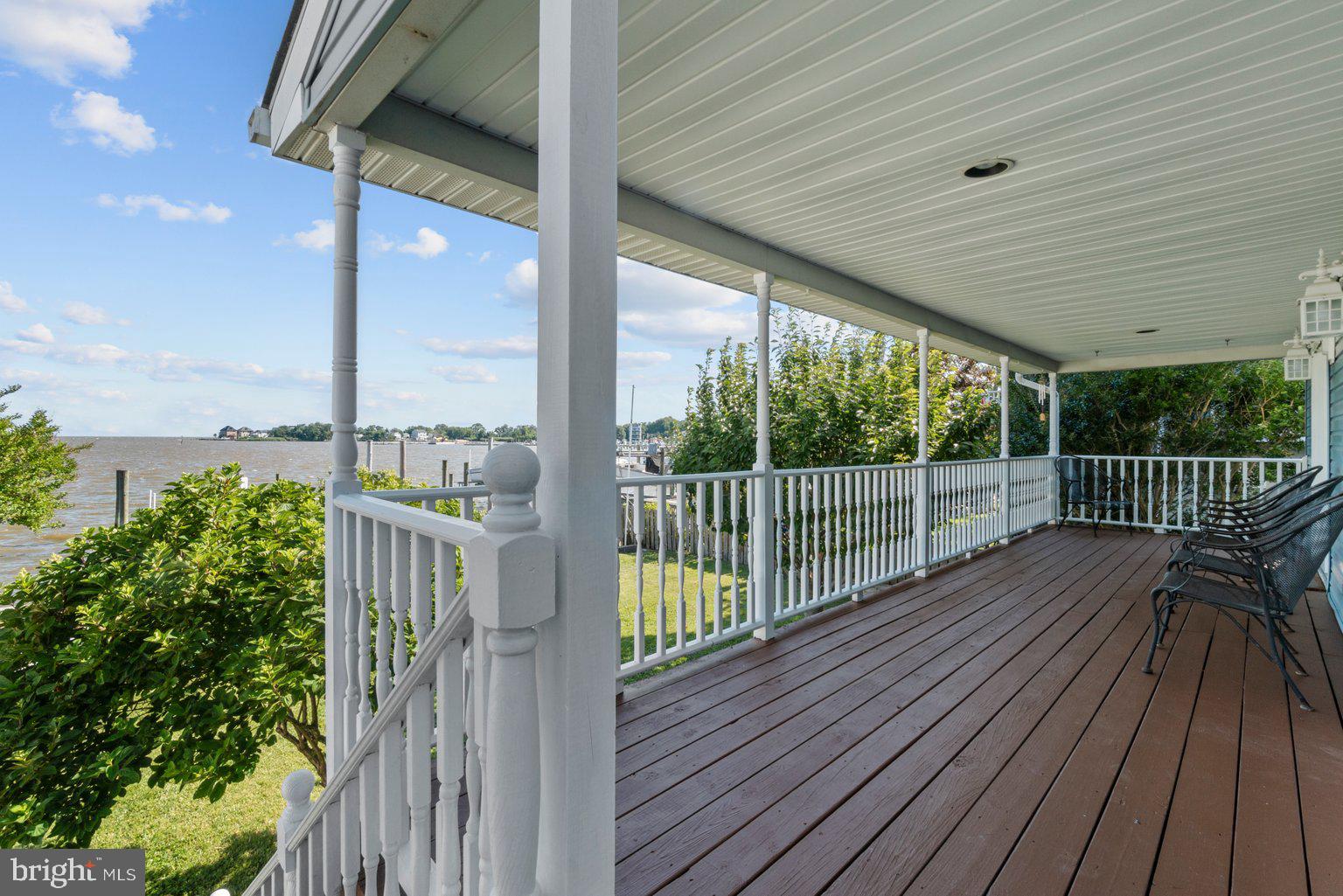 9205 Cuckold Point Road Sparrows Point, MD 21219 - Photo 30 of 47 Covered Porch