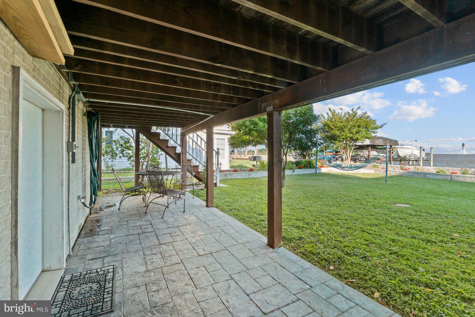 9205 Cuckold Point Road Sparrows Point, MD 21219 - Photo 40 of 47 Ground Level Patio