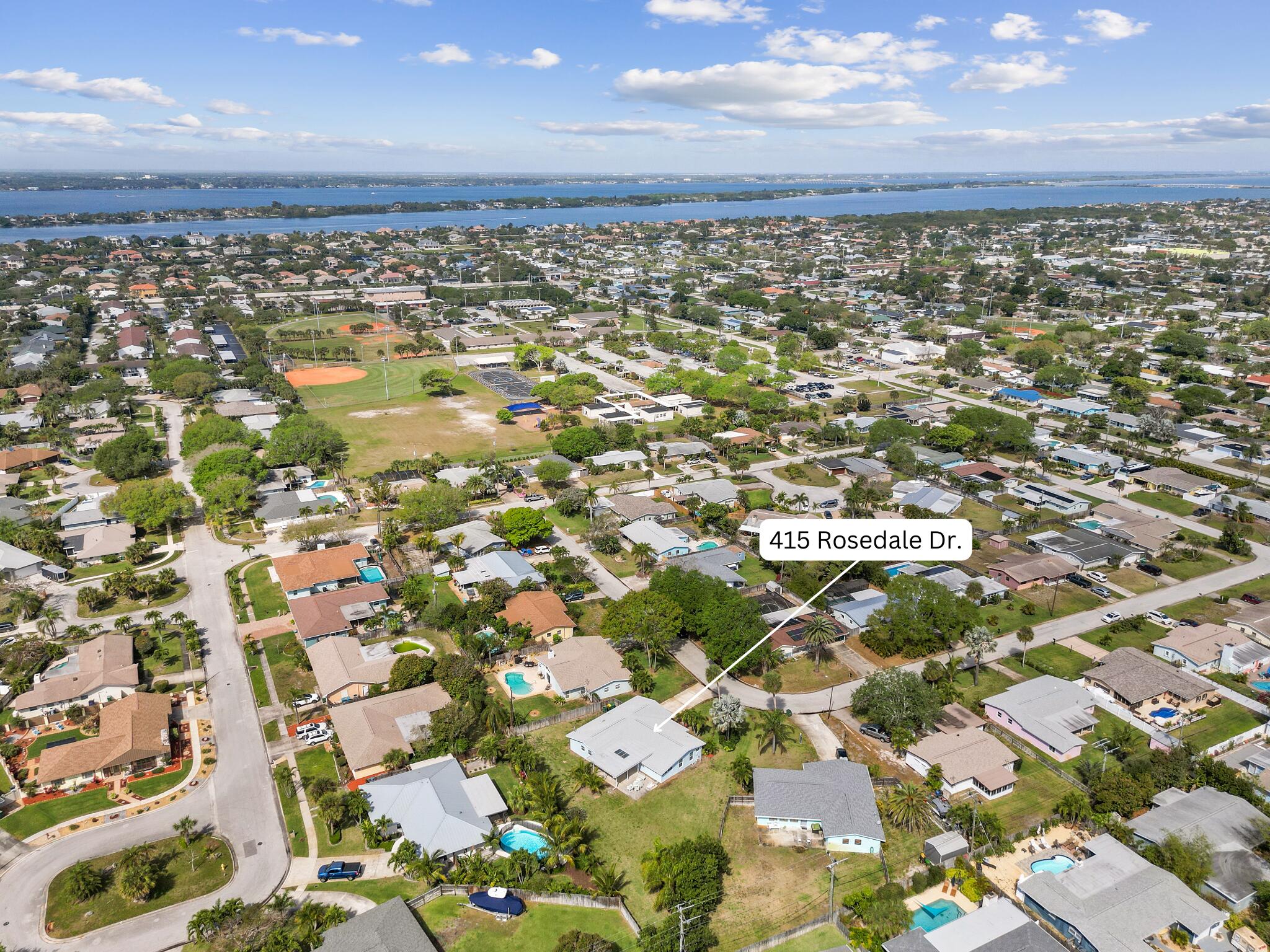 415 Rosedale Drive Satellite Beach, FL 32937 - Photo 39 of 52 view of city and mountain