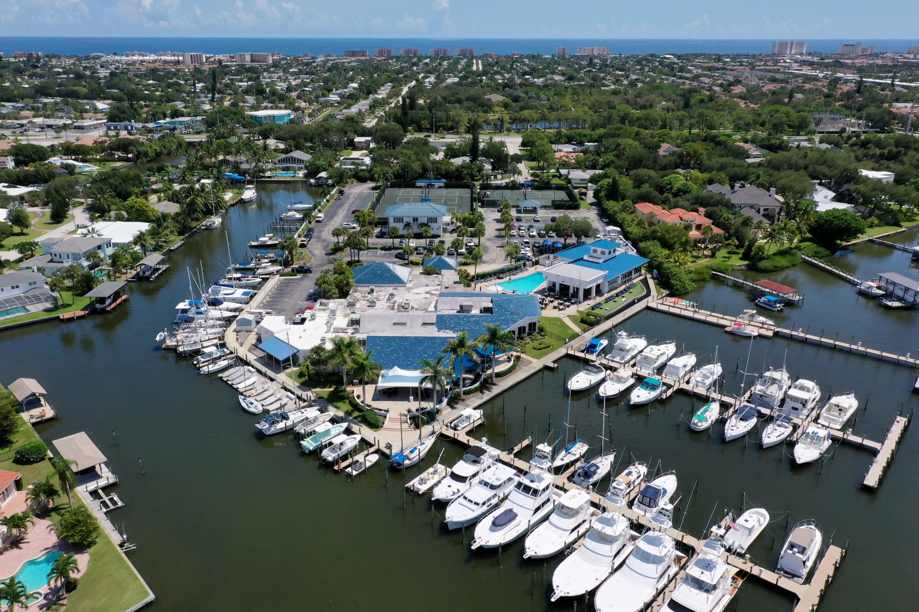 415 Rosedale Drive Satellite Beach, FL 32937 - Photo 46 of 52 an aerial view of a house with yard swimming pool