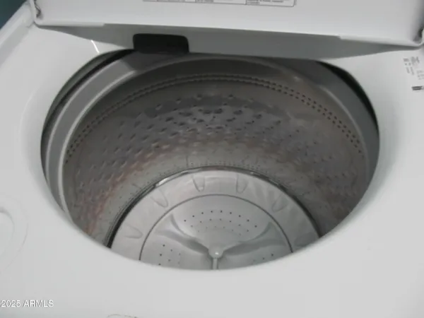 a close view of utility room