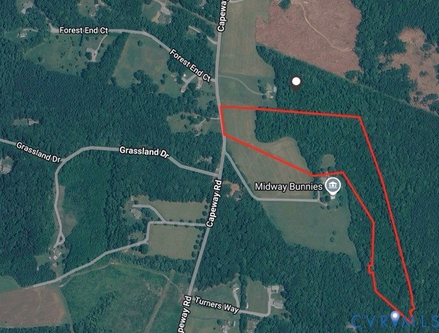 0 Capeway Road Powhatan, VA 23139 - Photo 2 of 5 Tax map screenshot