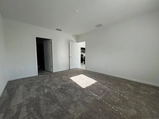 a view of empty room