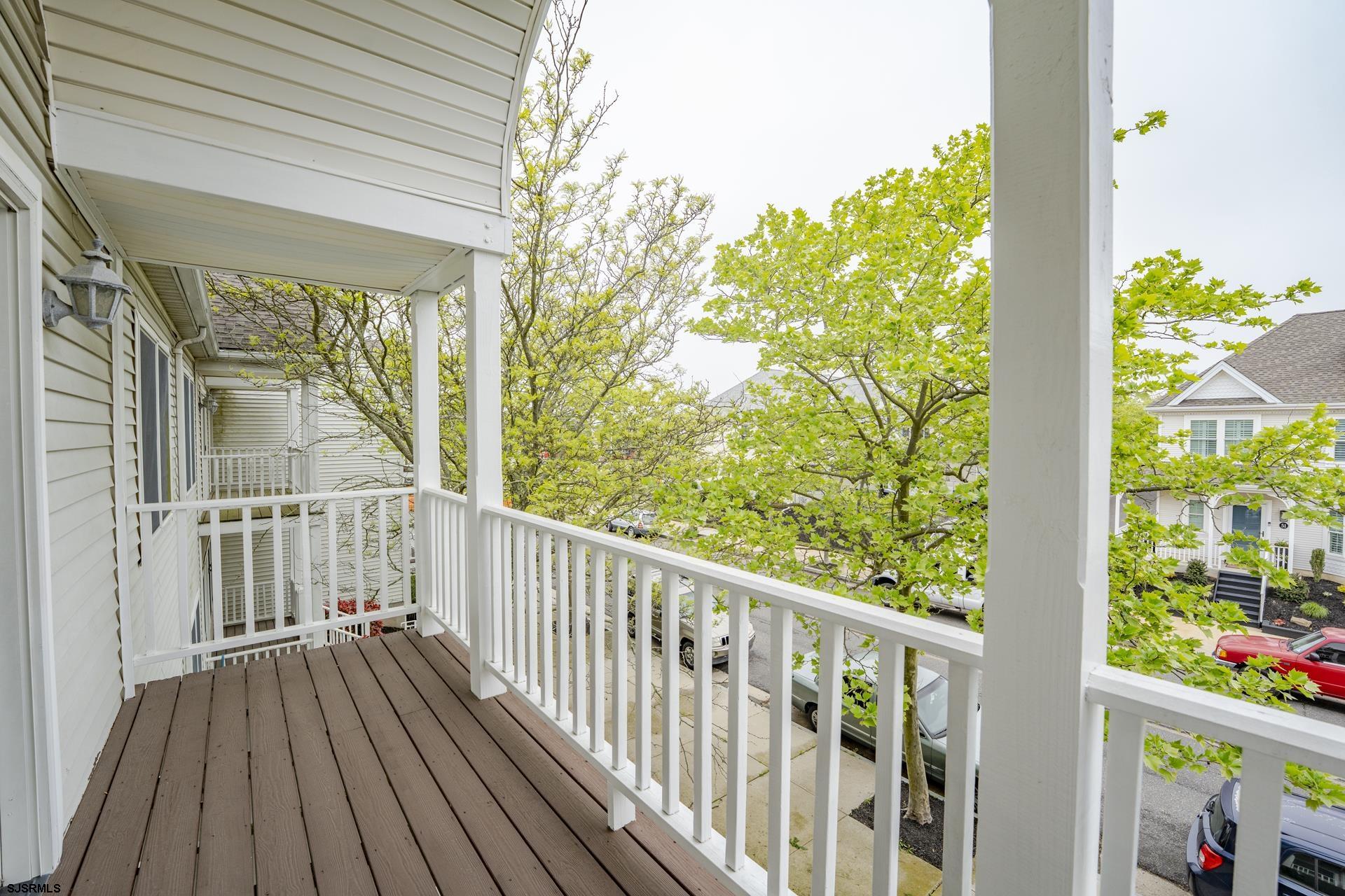 19 Clipper Court Atlantic City, NJ 08401 - Photo 20 of 53 a view of a balcony with wooden floor