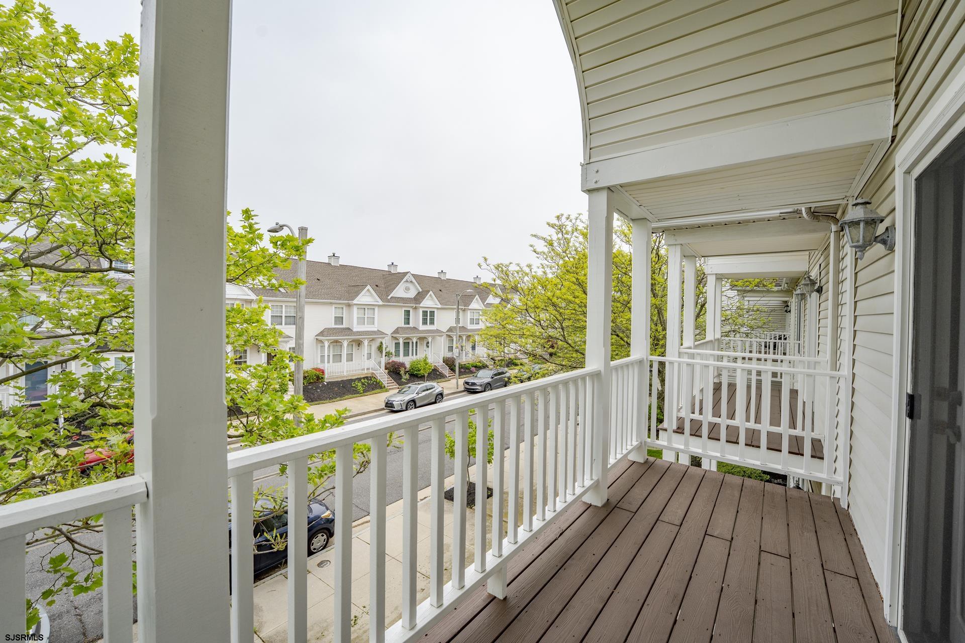 19 Clipper Court Atlantic City, NJ 08401 - Photo 22 of 53 a view of a balcony with wooden floor