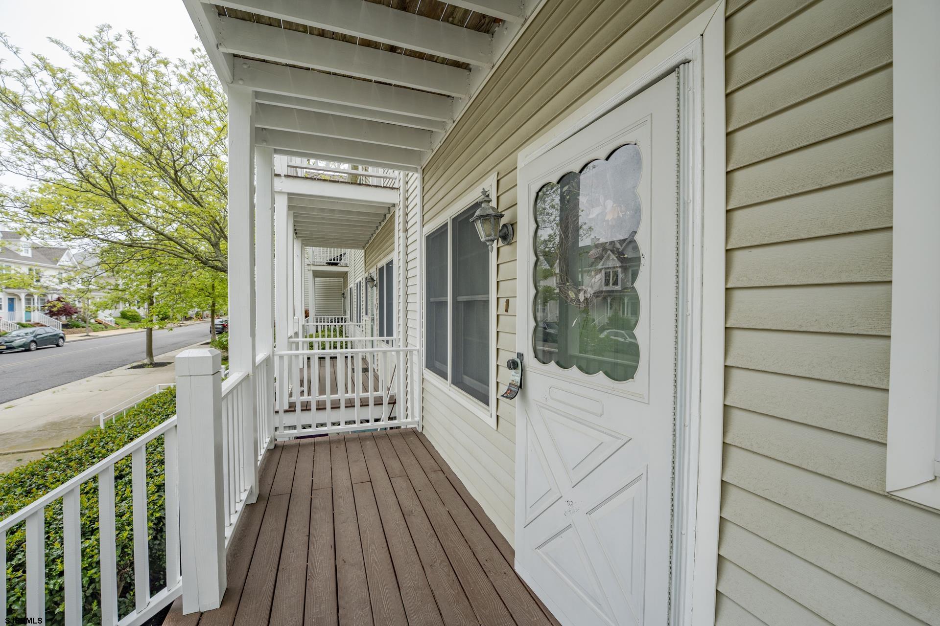 19 Clipper Court Atlantic City, NJ 08401 - Photo 37 of 53 a view of a balcony with wooden floor