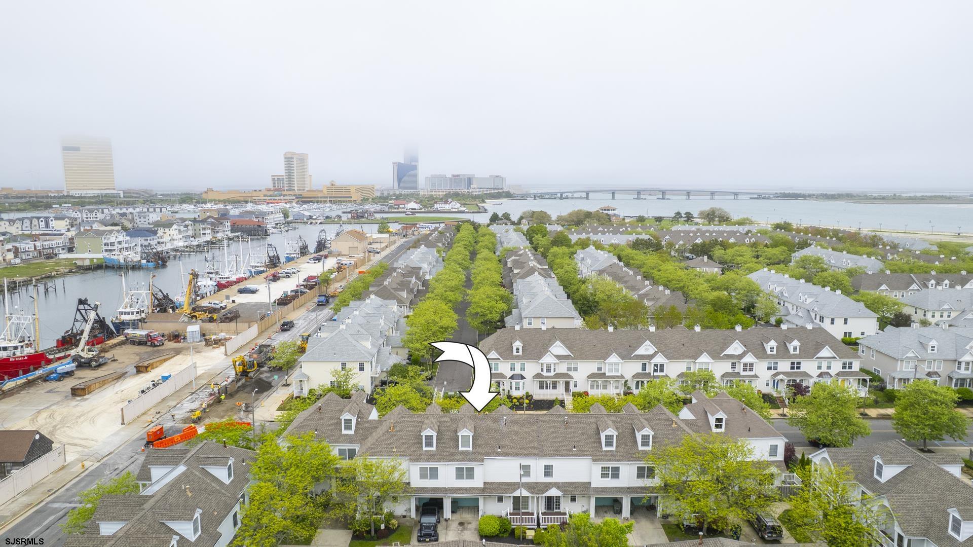 19 Clipper Court Atlantic City, NJ 08401 - Photo 46 of 53 an aerial view of residential building and parking space