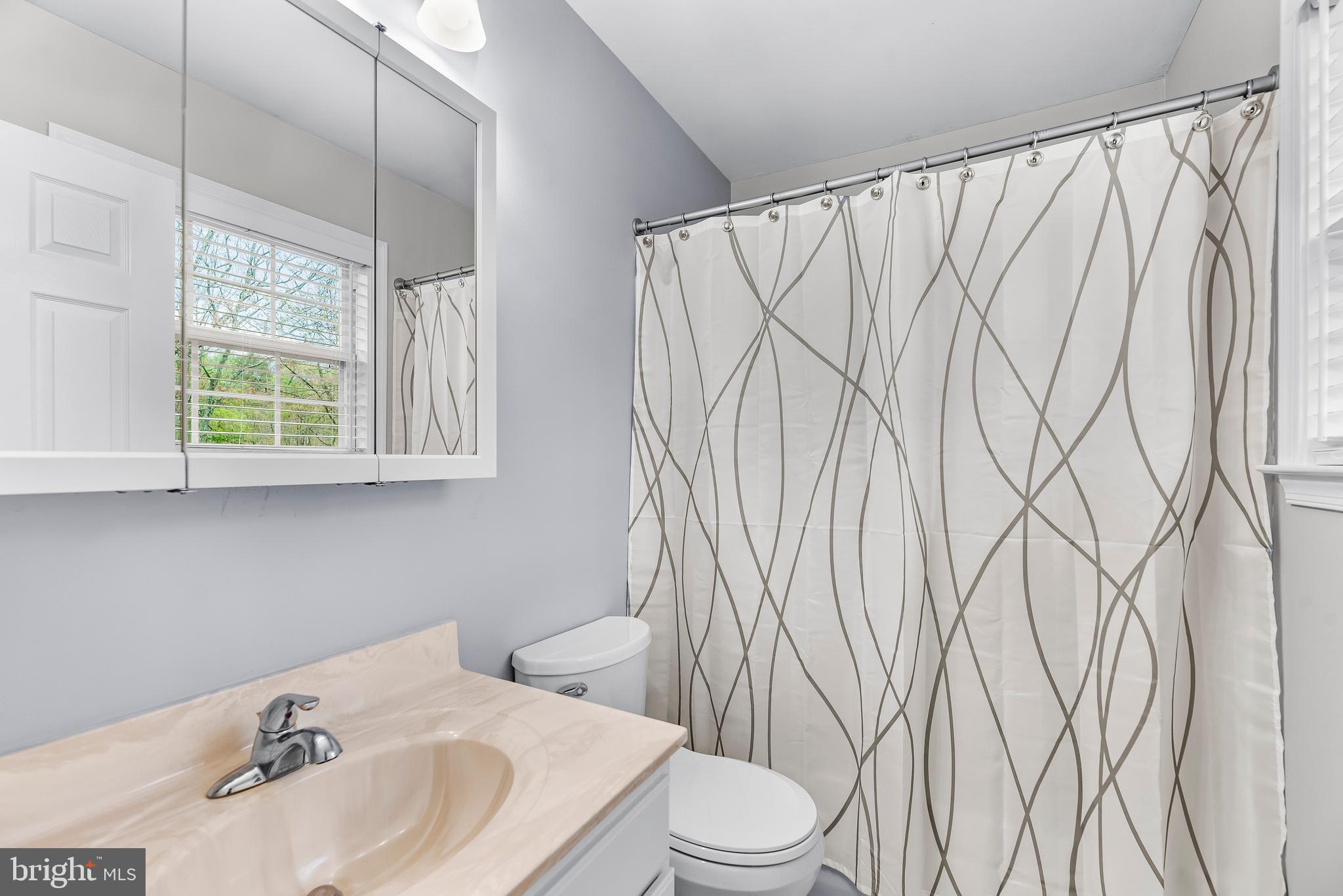 307 Red Cloud Road Lusby, MD 20657 - Photo 18 of 35 a bathroom with a sink and toilet