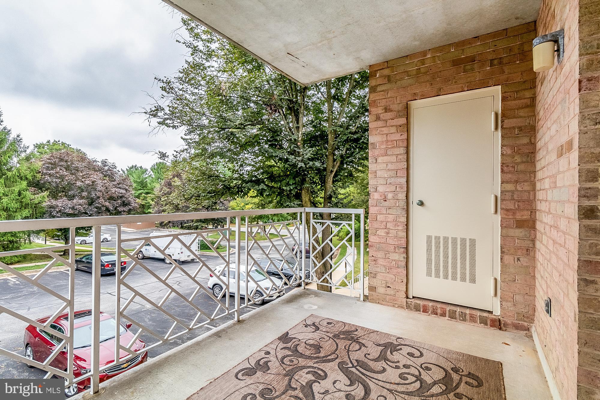 414 Rockfleet Road, Unit 201 Lutherville-Timonium, MD 21093 - Photo 14 of 35 Balcony with personal storage closet