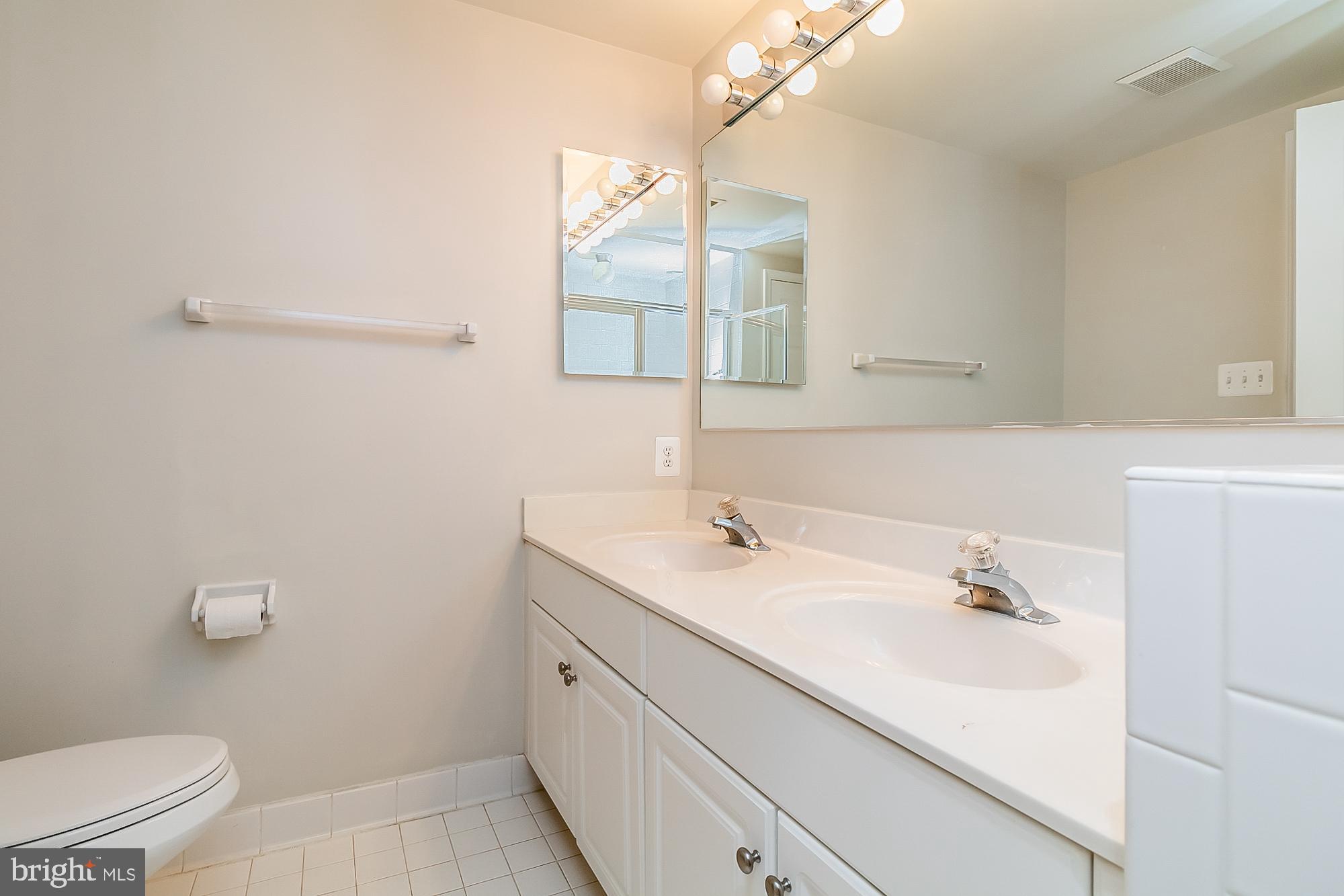 414 Rockfleet Road, Unit 201 Lutherville-Timonium, MD 21093 - Photo 26 of 35 Primary bath with double vanity