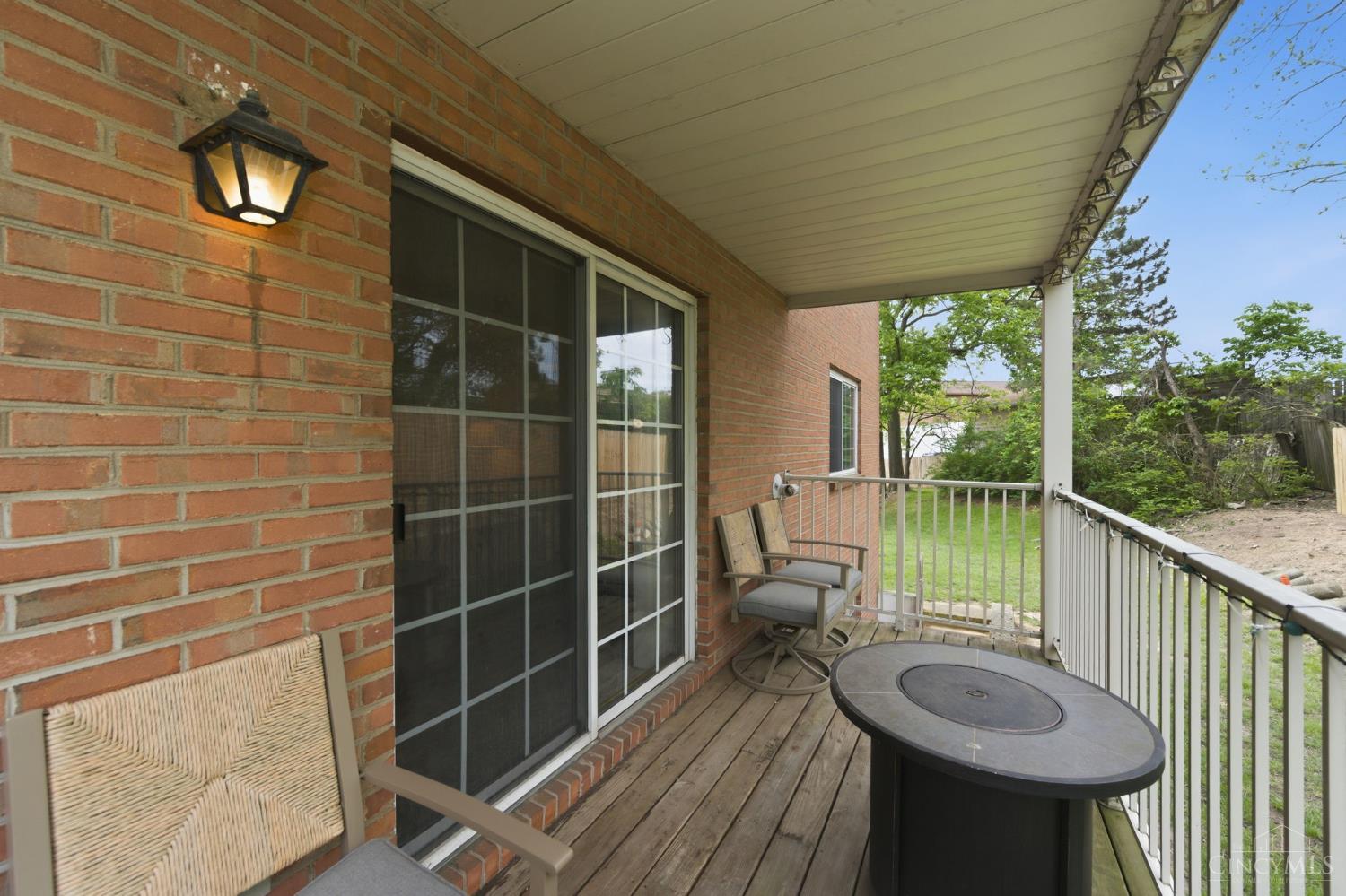 3543 Jessup Road, Unit 2B Cincinnati, OH 45239 - Photo 23 of 31 Outdoor balcony space ideal for relaxing morning coffee or evening downtime