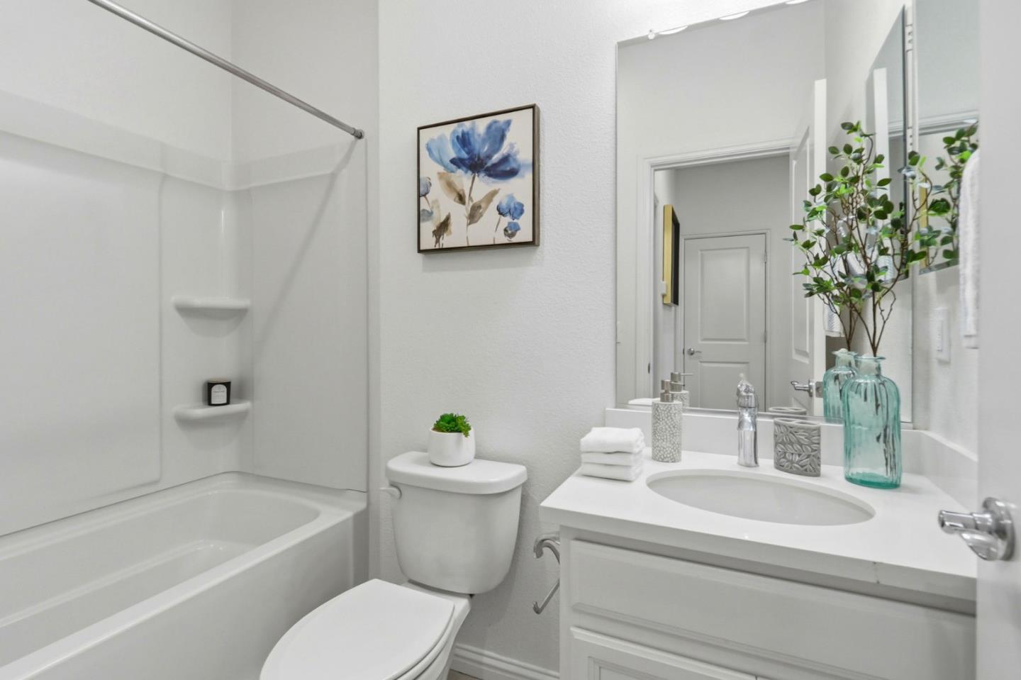 2580 Gimelli Way San Jose, CA 95133 - Photo 25 of 40 a bathroom with a sink a toilet and bathtub