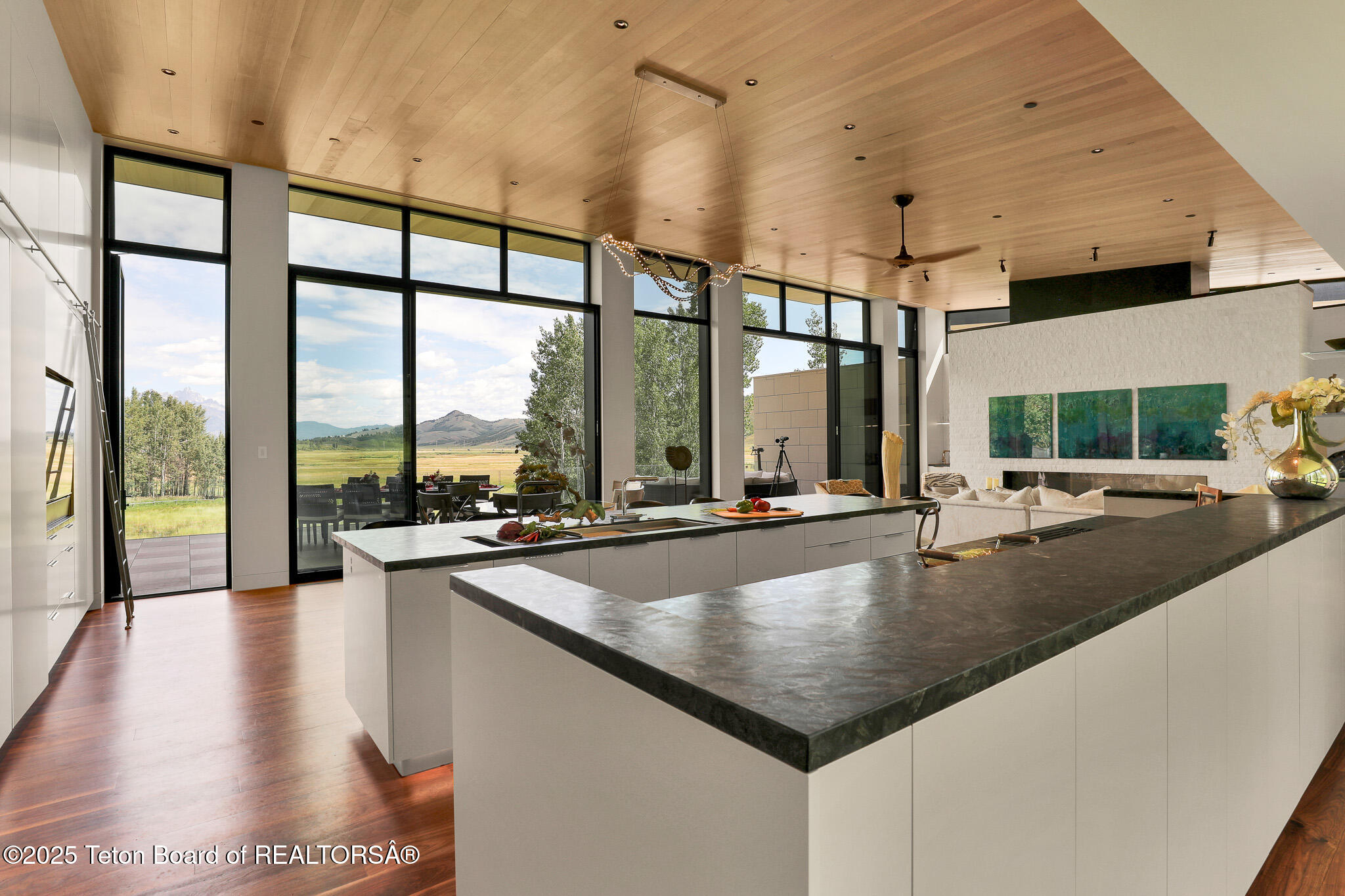 200 North W Ridge Road Jackson, WY 83001 - Photo 7 of 61 Eggersmann kitchen and great room