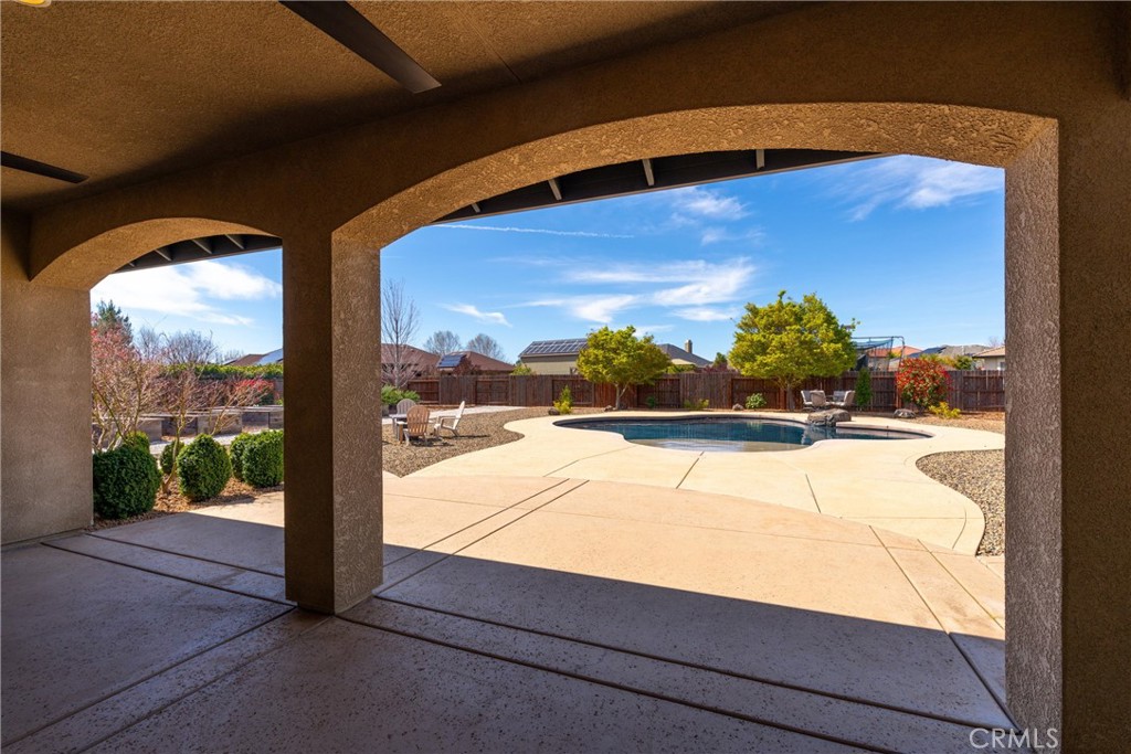 3882 Spyglass Road Chico, CA 95973 - Photo 24 of 71 Covered Patio Area just off the dining area