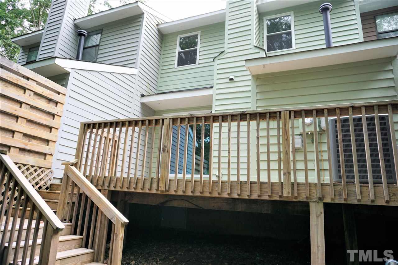 5710 Pool Side Drive Raleigh, NC 27612 - Photo 2 of 6 a view of balcony with wooden floor
