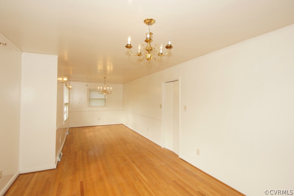 2244 Pony Farm Road Maidens, VA 23102 - Photo 4 of 13 a view of a big room with wooden floor
