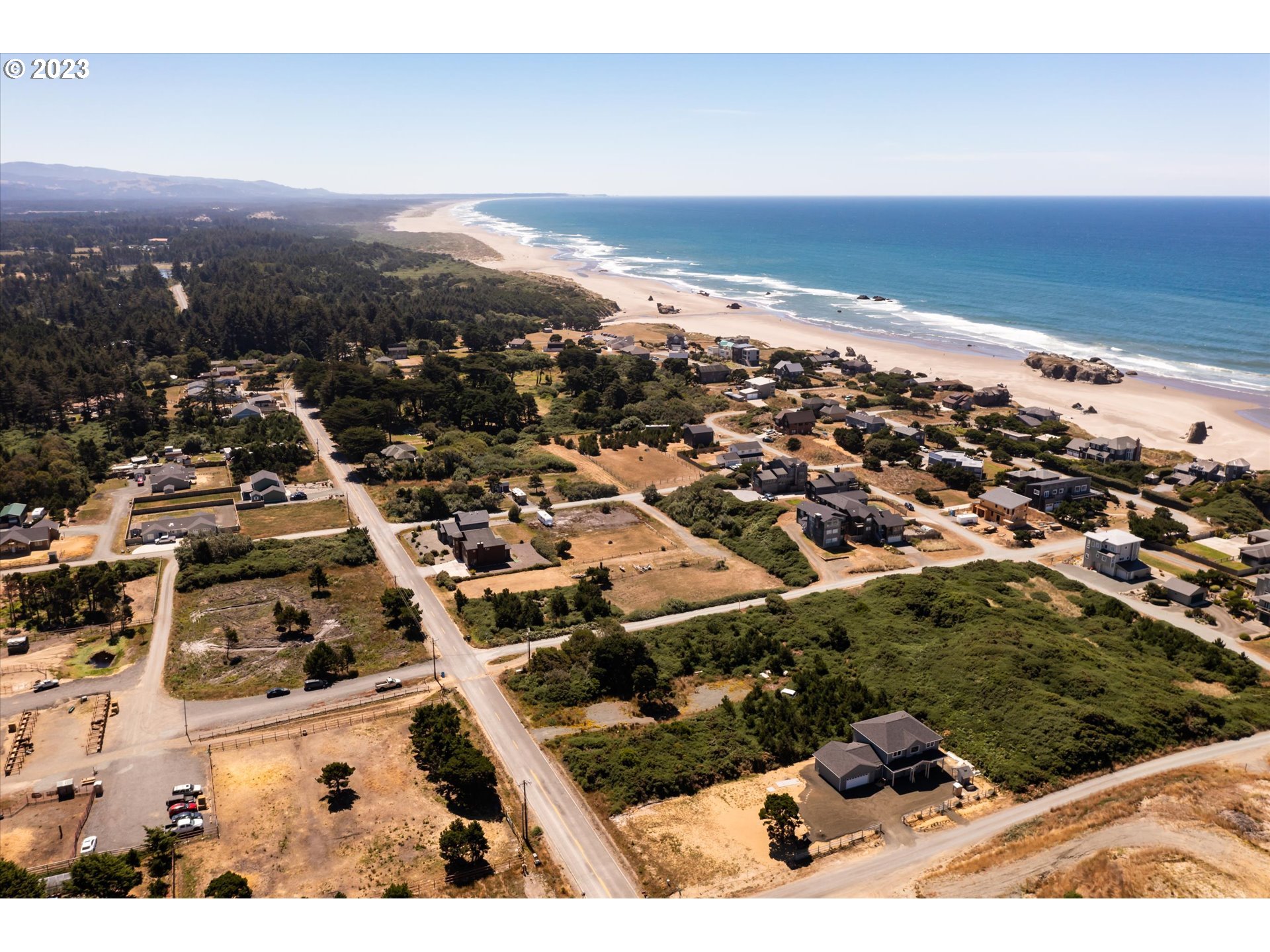 0 Beach Loop Bandon, OR 97411 - Photo 3 of 13 an aerial view of residential houses with outdoor space