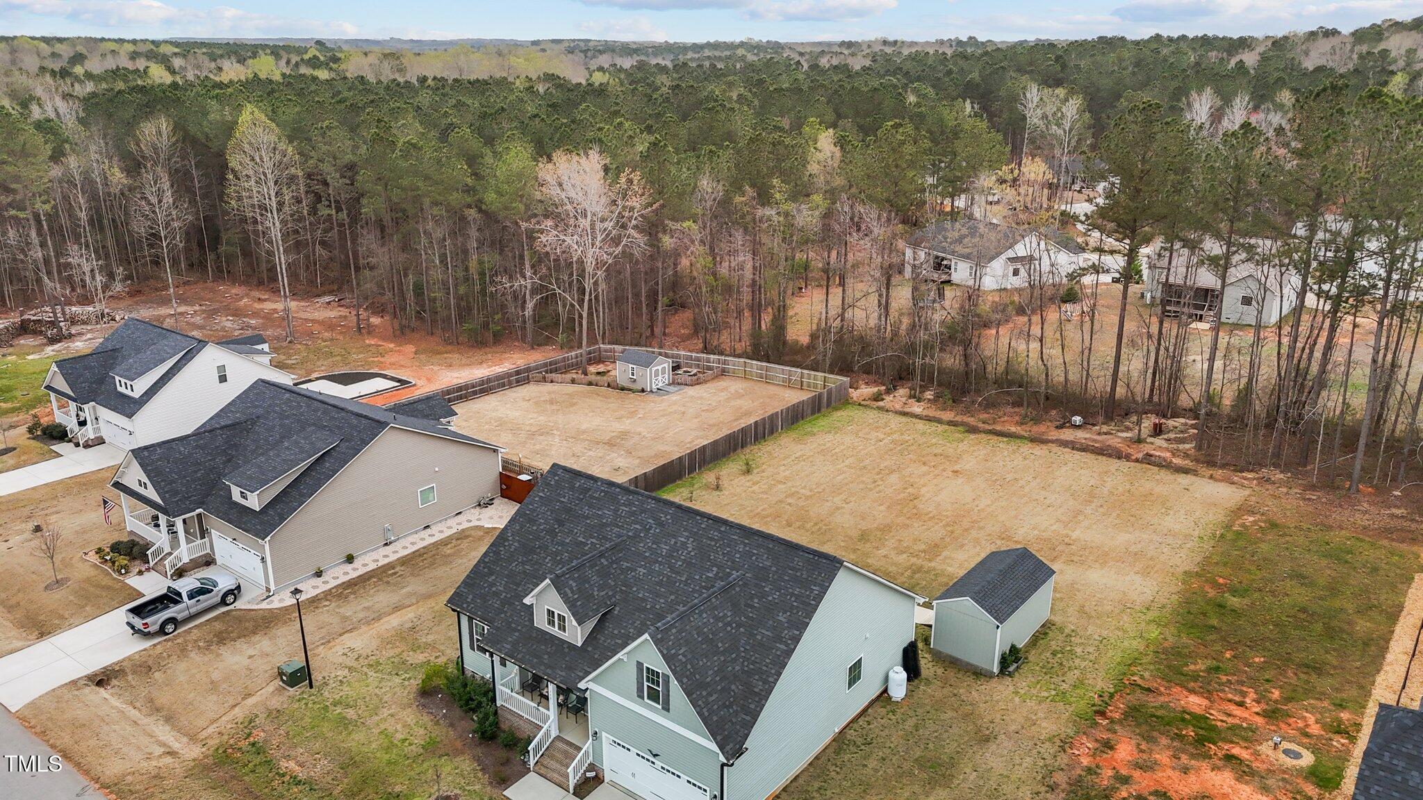 240 Northview Drive Middlesex, NC 27557 - Photo 8 of 58 a view of a backyard