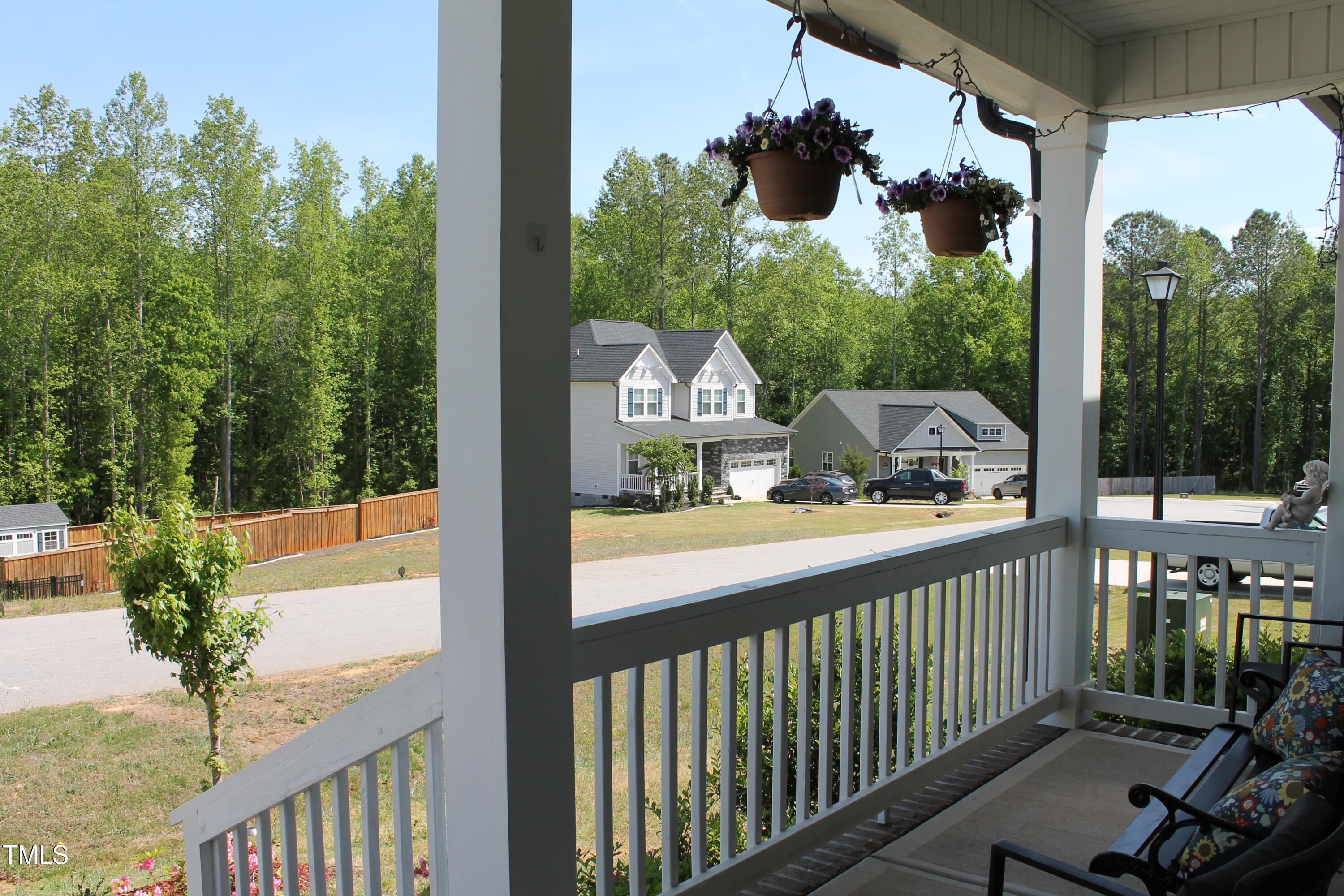 240 Northview Drive Middlesex, NC 27557 - Photo 12 of 58 a view of a balcony with lake view