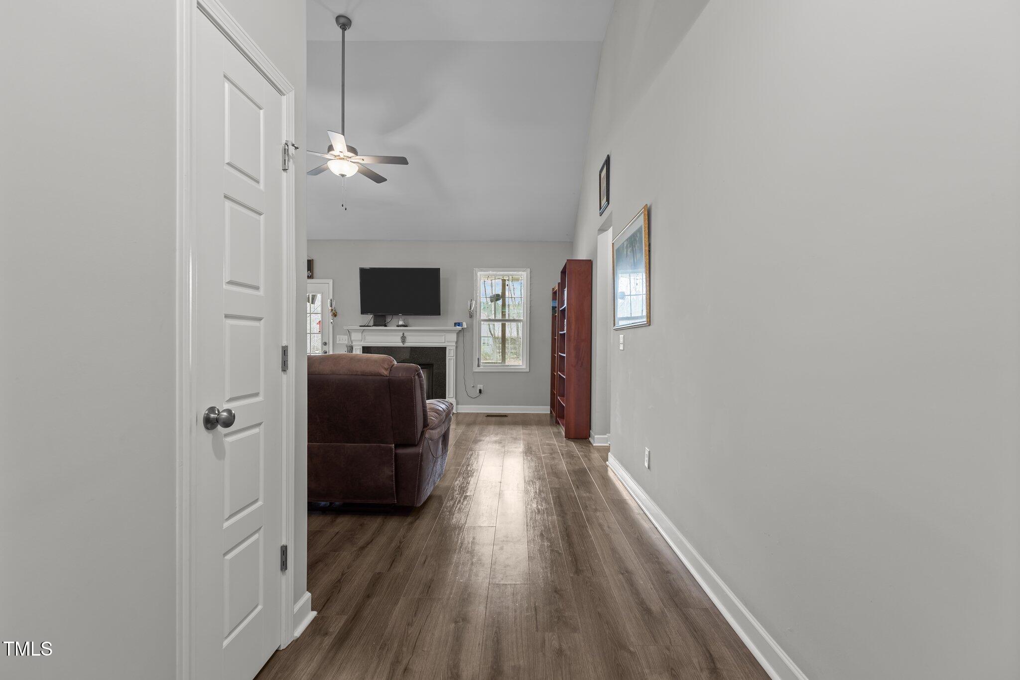 240 Northview Drive Middlesex, NC 27557 - Photo 14 of 58 a view of a livingroom with a flat screen tv