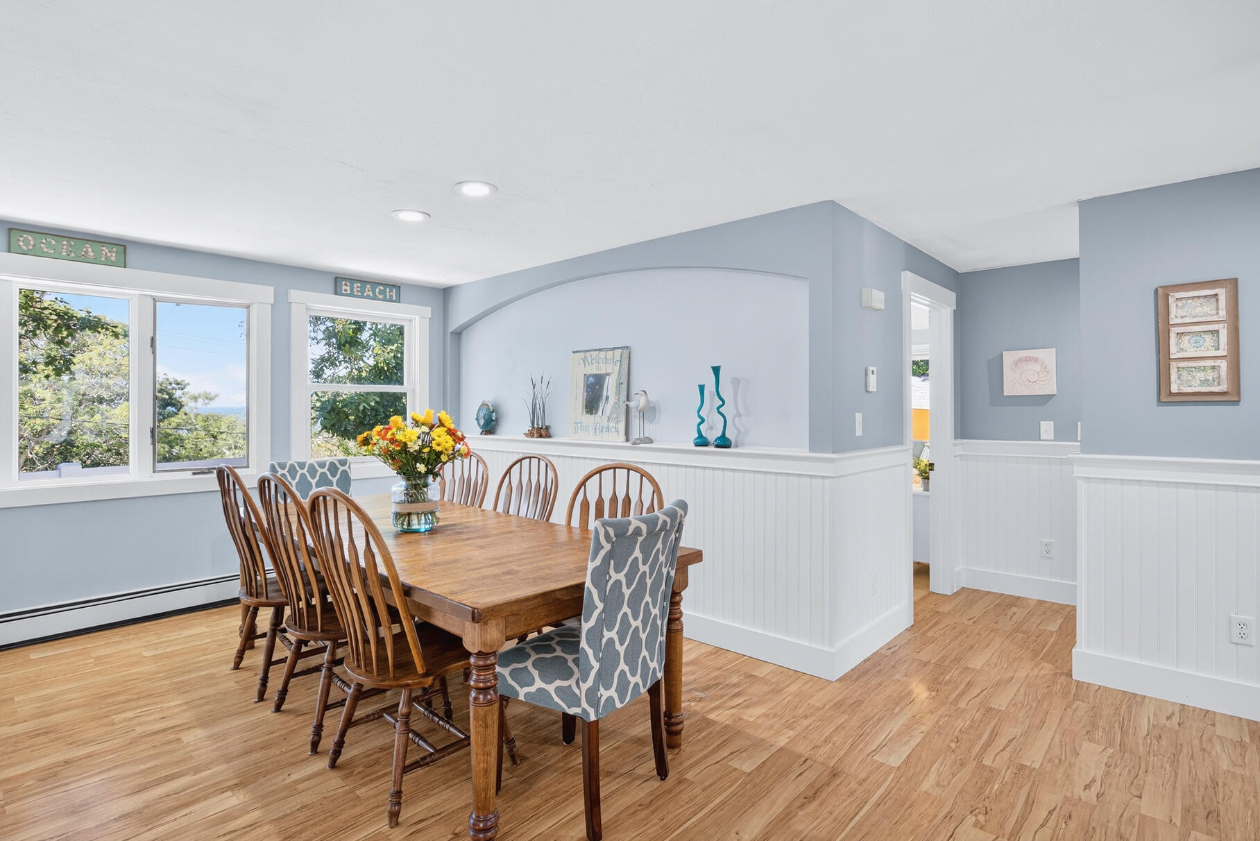 24 Jae Road Falmouth, MA 02556 - Photo 7 of 27 a dining room with furniture and wooden floor