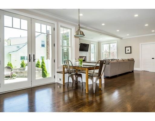 17 Ridgeway Avenue Needham, MA 02492 - Photo 6 of 30 a view of a dining room with furniture and wooden floor