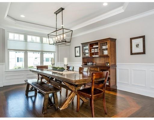 17 Ridgeway Avenue Needham, MA 02492 - Photo 7 of 30 a view of a dining room with furniture window and wooden floor