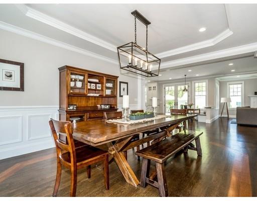 17 Ridgeway Avenue Needham, MA 02492 - Photo 8 of 30 a view of a dining room with furniture window and wooden floor