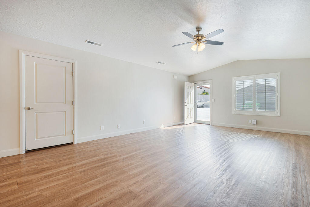 1331 North Dixie Downs Road, Unit 74 St. George, UT 84770 - Photo 12 of 44 Fans in Living Room and Every Bedroom