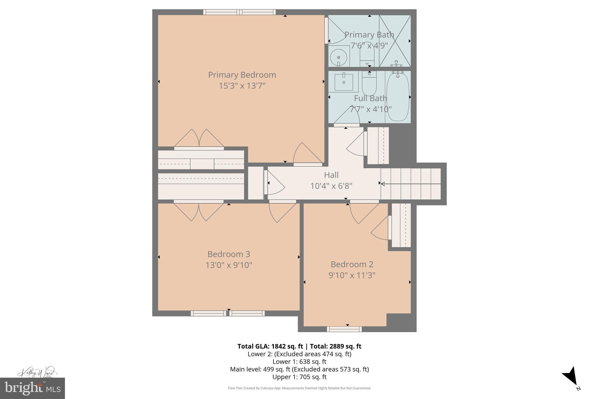 864 Snow Valley Lane Odenton, MD 21113 - Photo 39 of 42 Floor Plan: Upper Level