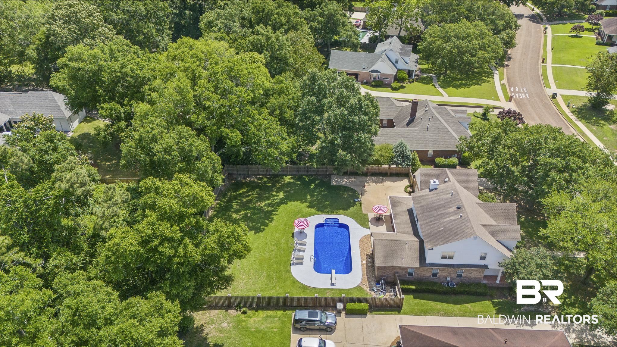 402 Potters Mills Road Daphne, AL 36526 - Photo 43 of 45 Aerial view