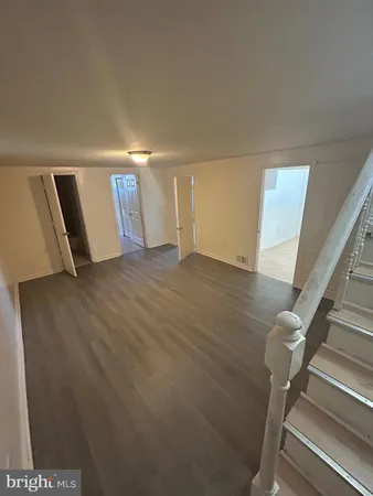 a view of entryway with stairs