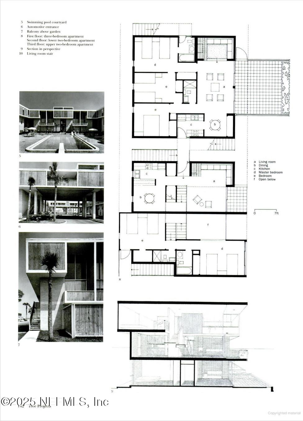 901 Ocean Boulevard, Unit 1 Atlantic Beach, FL 32233 - Photo 38 of 39 a picture of a living room with a wooden floor