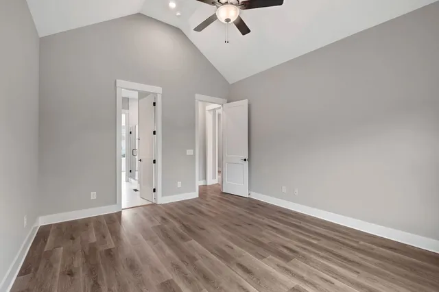wooden floor in an empty room