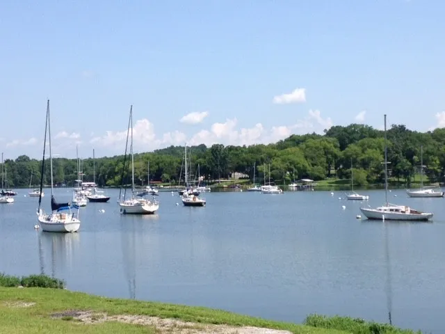 a view of swimming pool and outdoor seating