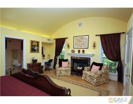 158 Valley Road Princeton, NJ 08540 - Photo 18 of 25 a living room with furniture and a fireplace