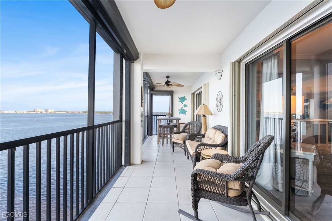 1910 Virginia Avenue, Unit 803 Fort Myers, FL 33901 - Photo 12 of 48 a view of a balcony with chairs