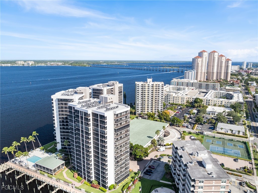 1910 Virginia Avenue, Unit 803 Fort Myers, FL 33901 - Photo 3 of 48 a view of city with ocean