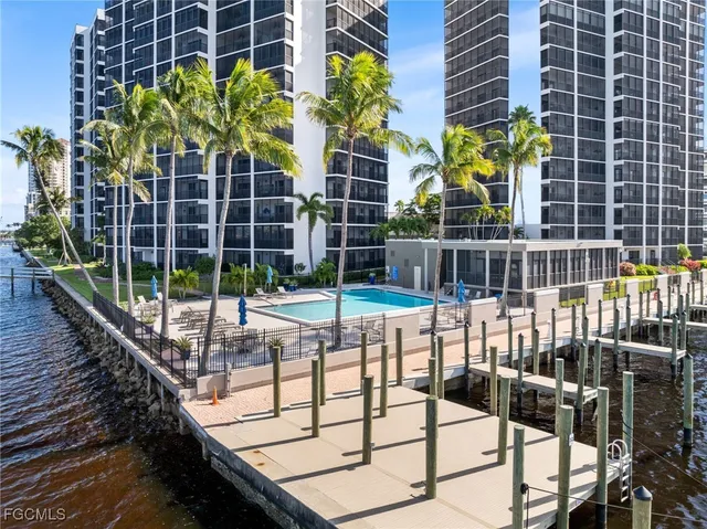 a view of a balcony with a potted plant