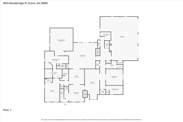 $789,900 | 4818 Woodbridge Place, Evans, GA 30809