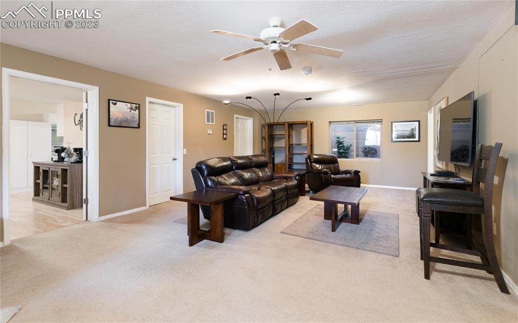 840 West Kelly Road Woodland Park, CO 80863 - Photo 24 of 37 a living room with furniture