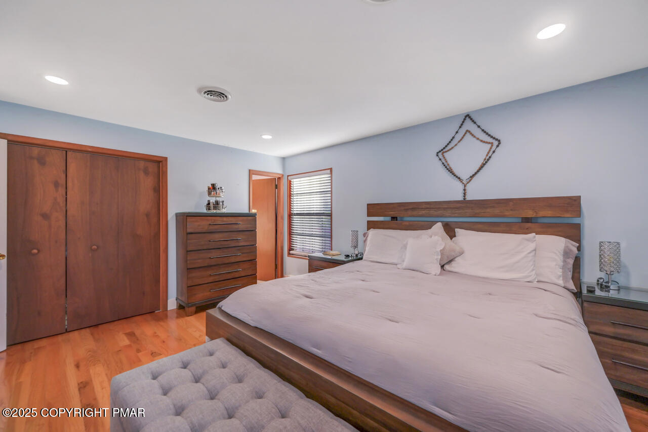 9 Gap View Heights Road East Stroudsburg, PA 18301 - Photo 28 of 57 a bedroom with a bed and a closet