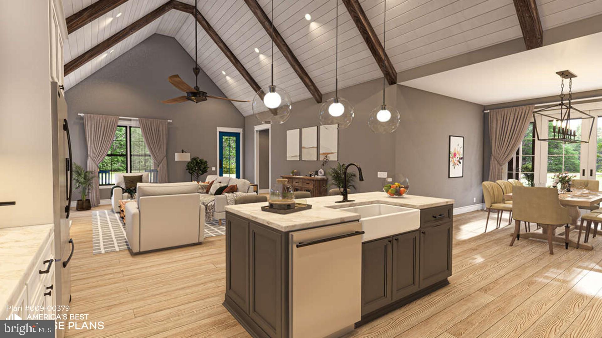 223 Brandy Road Front Royal, VA 22630 - Photo 5 of 11 a living room with a sink and kitchen view