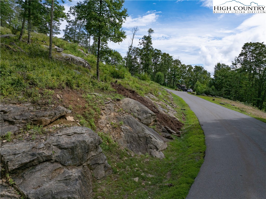 S50 Cliffside Trail Banner Elk, NC 28604 - Photo 4 of 21 a view of a street with a yard