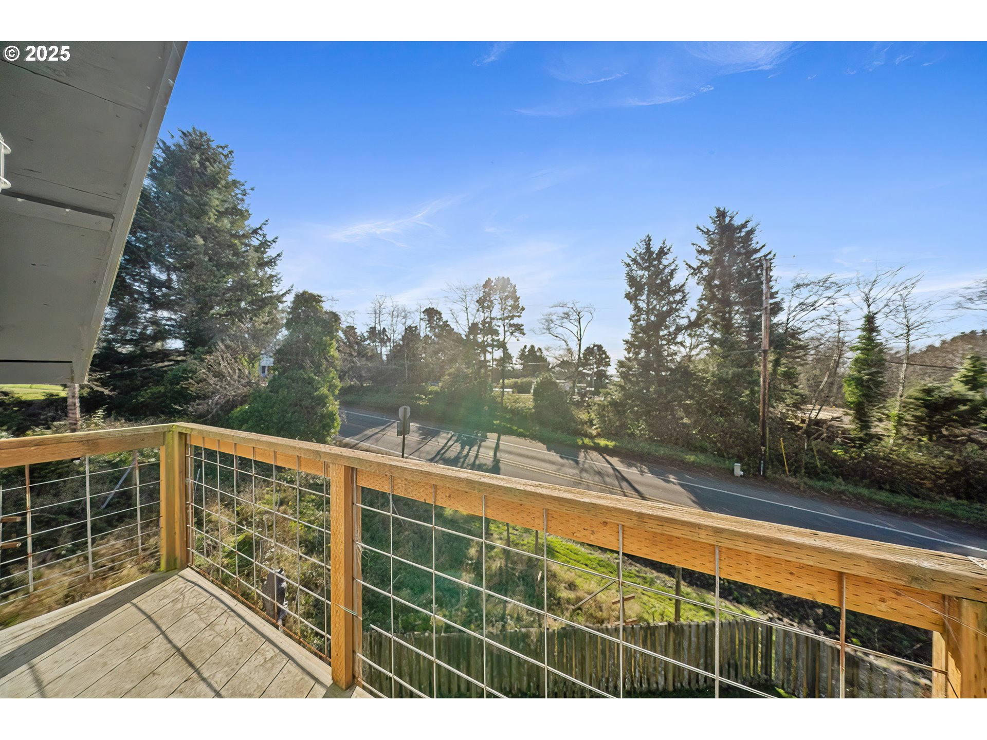 4805 Leonard Street West Netarts, OR 97141 - Photo 12 of 34 a view of a balcony with mountain view