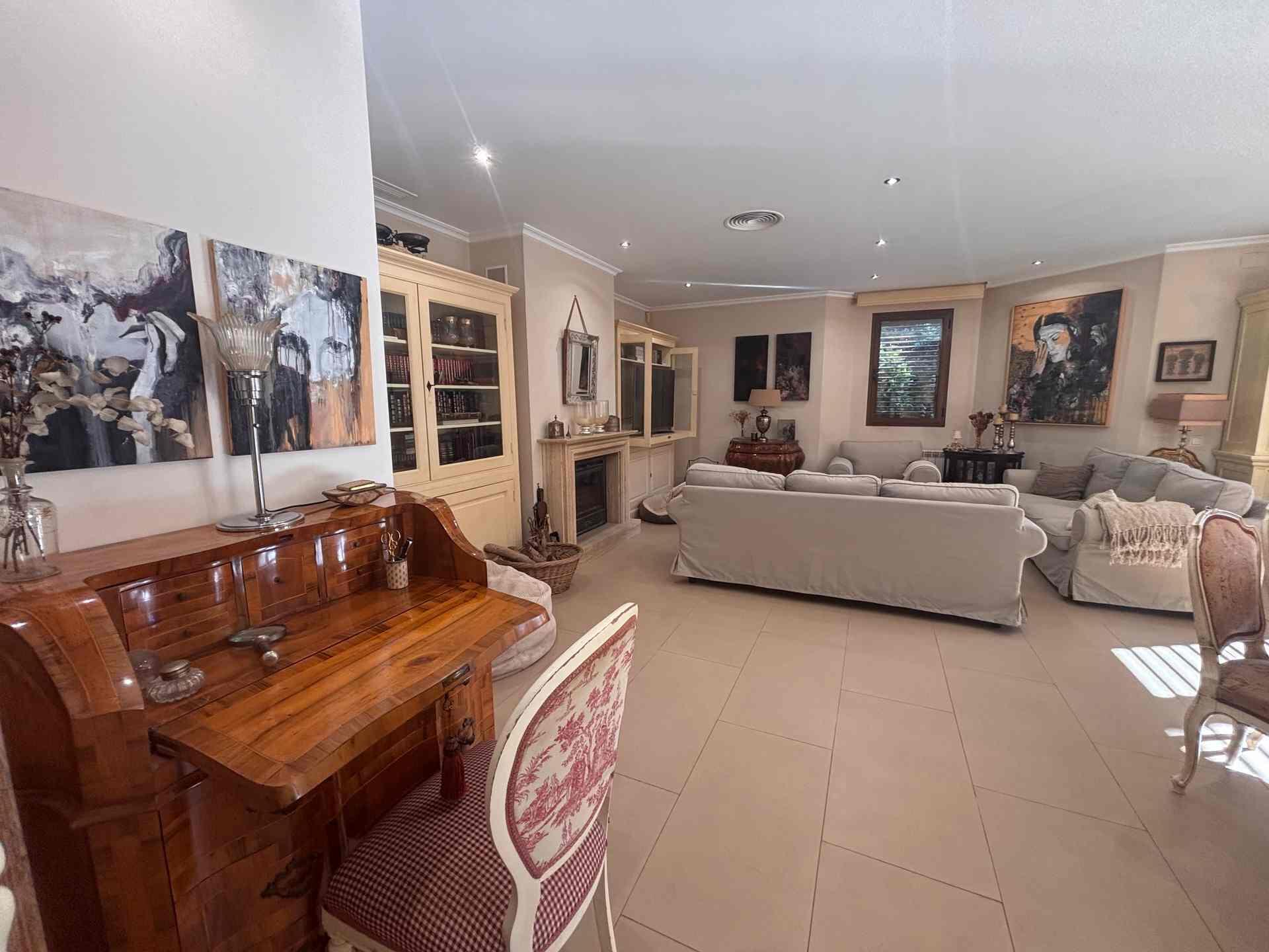 8 Carrer Del Teuladí Charlottesville, VC 46117 - Photo 21 of 30 a living room with furniture and a flat screen tv
