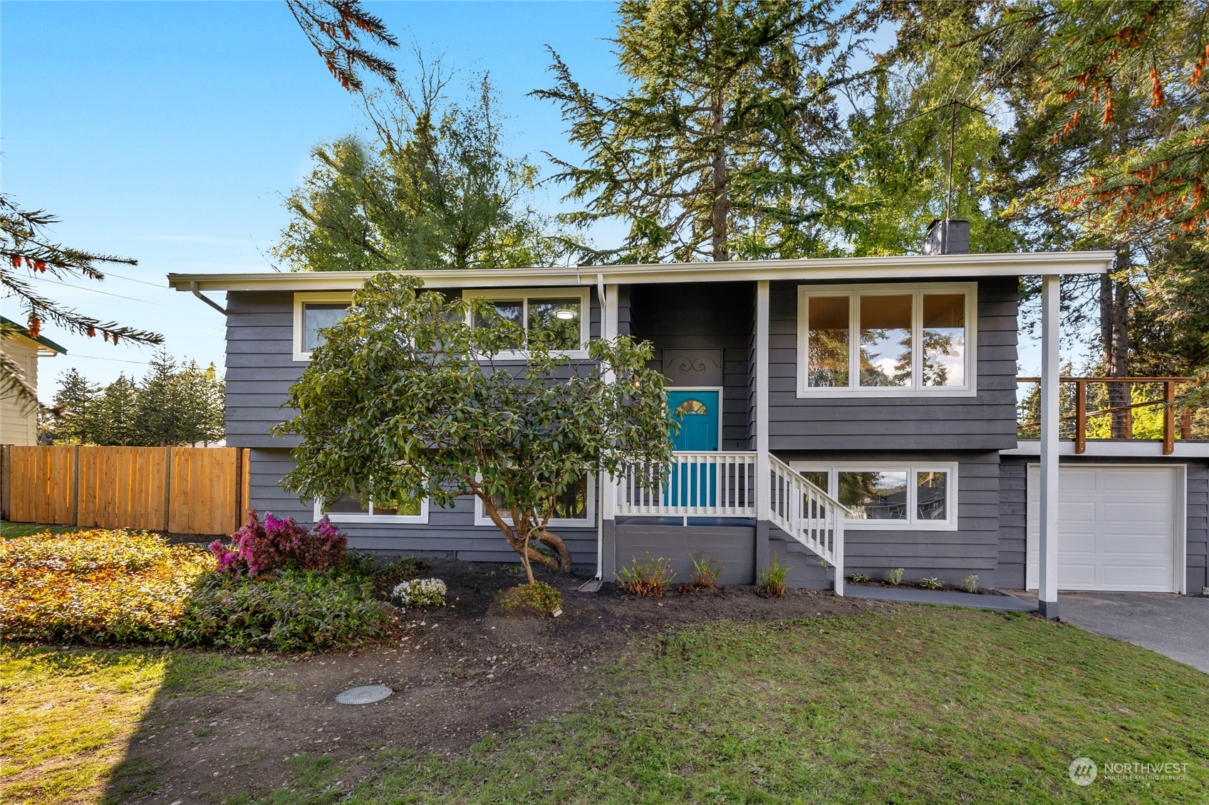 22608 23rd Place West Brier, WA 98036 - Photo 2 of 27 front view of a house with a yard
