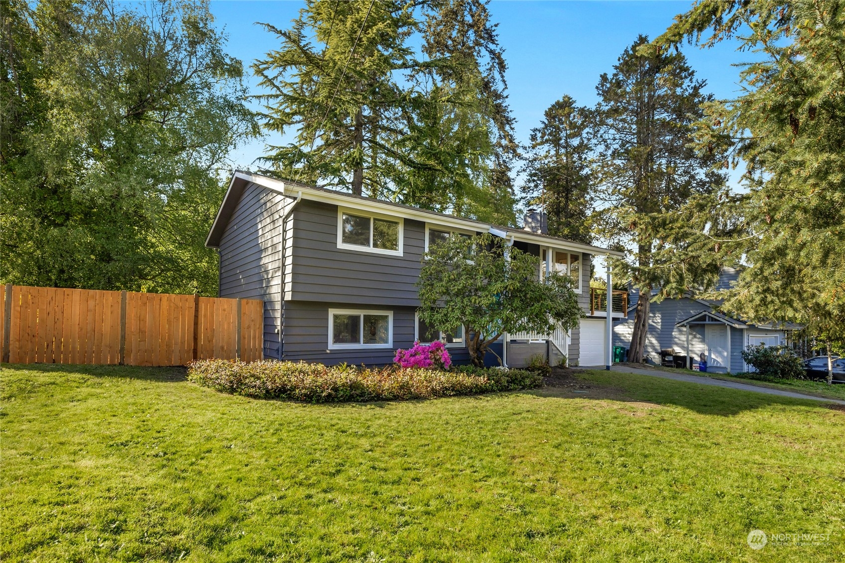 22608 23rd Place West Brier, WA 98036 - Photo 3 of 27 a front view of house with yard and green space